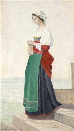 Antonio Calderara (Abbiategrasso 1903 - Vacciago 1978)"Senza titolo"...