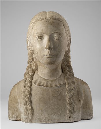 Quinto Martini (Seano 1908 - Firenze 1990)"Ritratto di Tullia Vallecchi"...