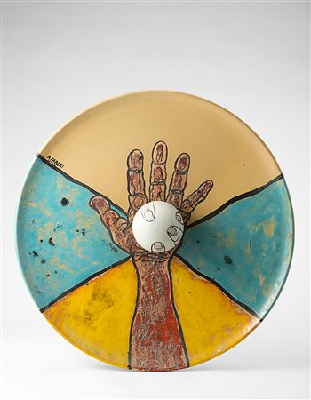 Agenore Fabbri (Pistoia 1911 - Savona 1998)"Senza titolo" 1975terracotta...