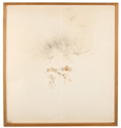 Pier Paolo Calzolari (Bologna 1943)"Senza titolo" inizio anni '70candele,...