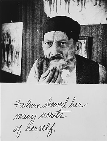 Stephanie Oursler ..Run Home Slowly.. 1975Opera composta da due stampe...