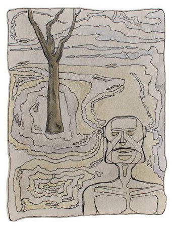 FORTUNATO DEPERO Fondo 1892 – Rovereto 1960 ASCOLTA !, 1913 china e...