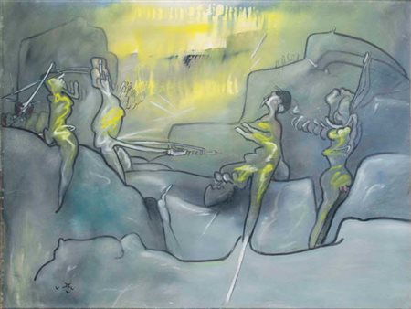 ROBERTO SEBASTIAN MATTA Santiago del Cile 1911 – Civitavecchia 2002...