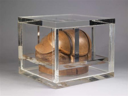 ARMAN Nizza 1928 - New York 2005 SENZA TITOLO, 1969 cappelliera di legno in...