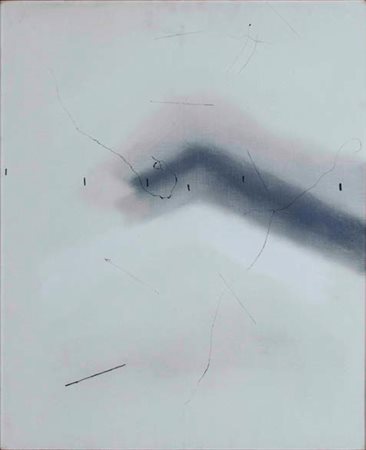 VALENTINO VAGO Barlassina 1931 – Milano 2018 P. E. 250, 1972 olio su tela, cm...