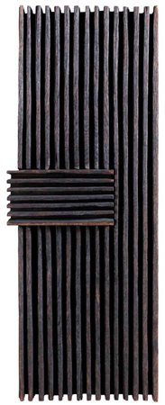 NUNZIO DI STEFANO Cagnano Amiterno 1954 PRIMA, 1990 legno, cm 78x27,5x6....