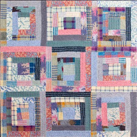 OTTAVIO MISSONI (1921-2013) SAPORITI ITALIA Arazzo in tessuto Missoni montato...