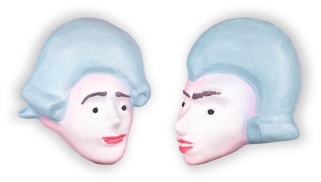 GIANNI CELLA (1953)Mozart e Salieri, 2018Opera composta da due sculture in...