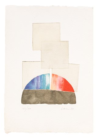 EUGENIO CARMI (1920-2016)Senza Titolo, 1994AcquaforteFoglio cm 48x34Firma,...