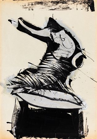 VALENTINO DIONISI (1939)Senza Titolo, 1966Tecnica mista su cartacm...