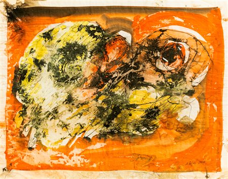 ROMANO NOTARI (1933)Senza Titolo, 1962Lotto unico composto da 4 tecniche...