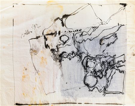 ROMANO NOTARI (1933)Senza Titolo, 1962Lotto unico composto da 4 tecniche...