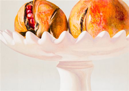 FABIO AGUZZI (1953-2016)Melograni, 2004Olio su telacm 50x70Firma, titolo e...