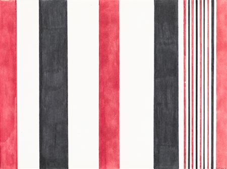 FRANCESCO GUERRIERI (1931-2015)Continuità, 1963Acrilici su carta intelatacm...