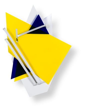 GIUSEPPE ROSA (1948)GR-X, 2009Scultura in plexiglass ed alluminio - pezzo...