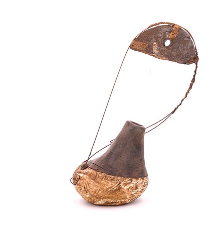 ANTONIO IEVOLELLA (1952)Senza Titolo, 2011Scultura in terracotta e ferrocm...