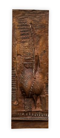 GIÒ POMODORO (1930-2002)Senza Titolo, 1959Bassorilievo in bronzocm...