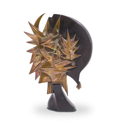 GIANNI DOVA (1925-1991)Senza TitoloScultura in bronzocm 36x26x9Firma e...