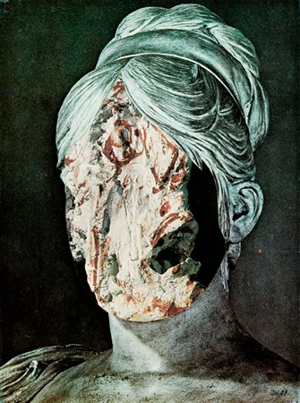 JIRI KOLAR (1914-2002)Senza Titolo, 1987-1990Collage su cartoncino applicato...