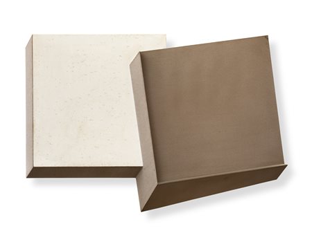 GIUSEPPE UNCINI (1929-2008)Ombra di 2 quadrati M. 41, 1977Scultura in cemento...