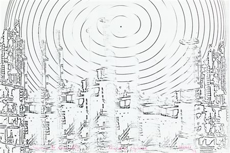 BRUNO MUNARI (1907-1998)Senza Titolo, 1973Xerografia su cartacm 24,5x36Firma,...