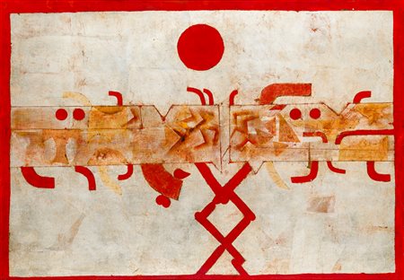 GUSTAVO FOPPIANI (1925-1986)Vicino a Mostaganem, 1971Olio e tecnica mista su...