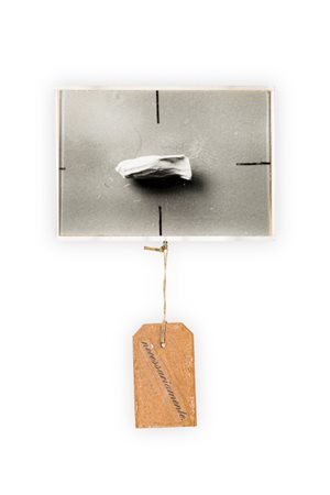 EMILIO ISGRÒ (1937)Semiseme, 1998Fotografia in box di legno e plexiglass con...