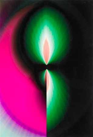 BRUNO DI BELLO (1938-2019)Doppio fuoco, 2017Inkjet su tela Canson Fine Artcm...