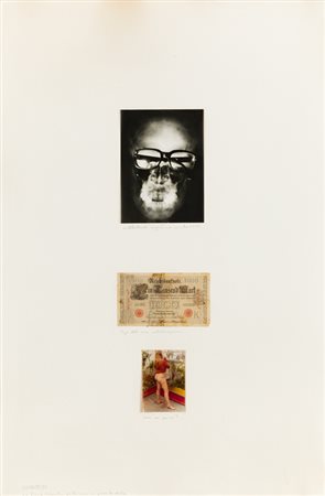 ARMANDO DURANTESenza Titolo, 1974Fotografie, collage e grafite su cartacm...
