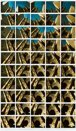MAURIZIO GALIMBERTI (1956)Flag Churc Obsession, 2010Mosaico di 50 polaroidcm...