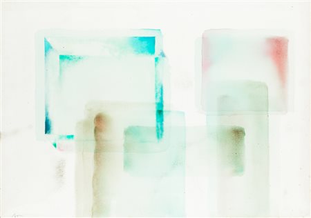 MARCELLO JORI (1951)Senza TitoloAcquerello su cartacm 75x105Firma al fronte