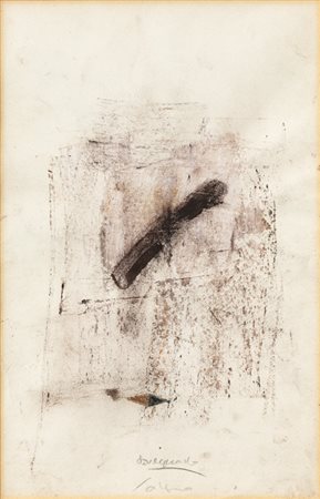 GIORGIO CATTANI (1949)Senza Titolo, 1990Tecnica mista su cartacm...