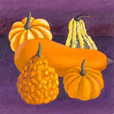 SALVO (1947-2015)Scoperta del nuovo mondoOlio su tavolacm 30x30Firma e titolo...