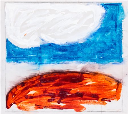 MARIO SCHIFANO (1934-1998)Senza Titolo, metà anni '70Smalti su telacm...