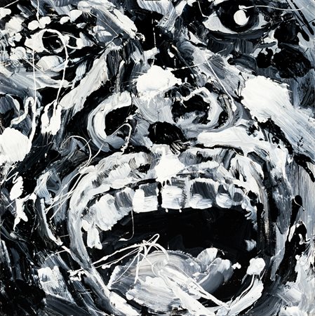 ROBERTO CODA ZABETTA (1975)Senza Titolo, 2003Olio su telacm 100x100x6Firma,...