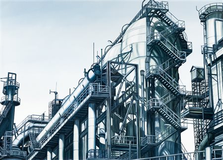 ANDREA CHIESI (1966)Kali Yuga 56, 2007Olio su tela di linocm 50x70x3,5Firma,...