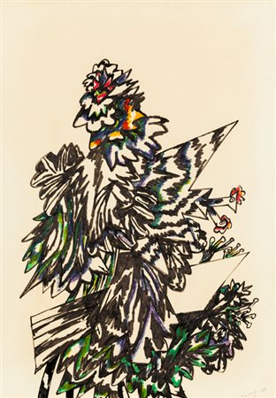 GIANNI DOVA (1925-1991)Desir de soleil, 1965Tecnica mista su carta intelatacm...