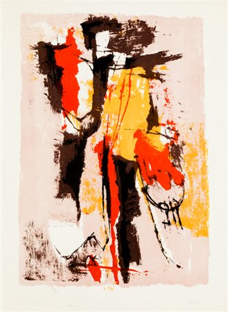 AFRO BASALDELLA (1912-1976)El Sereno, 1956Litografiacm 66,5x47,9Firma e...