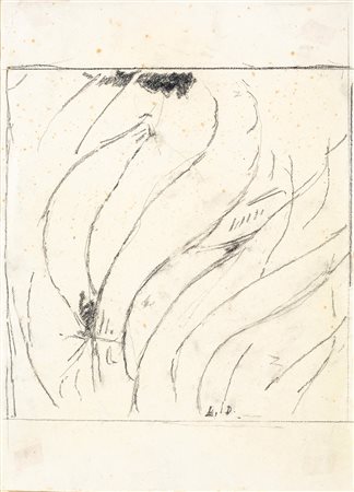 Leonardo Dudreville (1885-1976) Composizione futurista, 1913 matita su carta,...