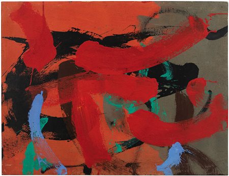 Howard Wood (1922) Vacation, 1960 olio su tela, cm 65x85 firmato, intitolato...