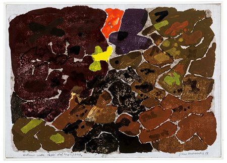 Gino Morandis (1915-1995) Autunno nelle valli del Natisone, 1988 olio su...