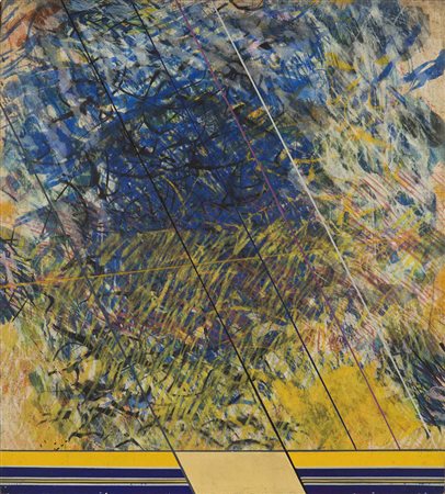 Sandro Martini (1941) Pagina n. 81 - A spigolare nel fieno, 1970 tempera e...