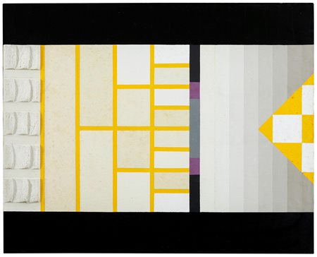 Giancarlo Bargoni (1936) Espansione multipla n. 2, 1964 olio su tela, cm...