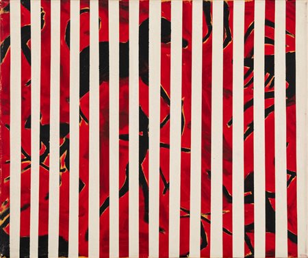 Pierluigi Pusole (1963) Senza titolo tecnica mista su tela, (dittico) cm...