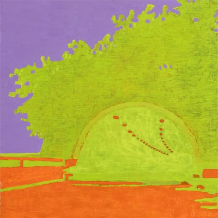 Luca Pancrazzi (1961) Interno, 2000-2002 olio su tavola, cm 30x30 firmato,...