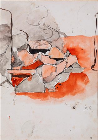 Graham Sutherland (1903-1980) Senza titolo, fine anni '60-inizio anni '70...