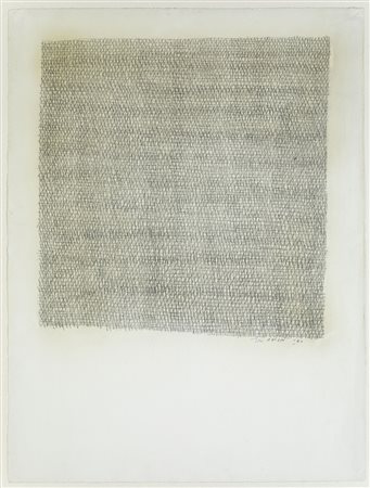 Piero Dorazio (1927-2005) Senza titolo, 1960 grafite su carta, cm 70x51,6...
