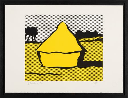 Roy Lichtenstein (1923-1997) Haystach, 1969 serigrafia a colori su carta...