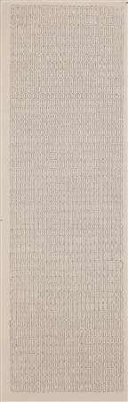 Dadamaino (1935-2004) Alfabeto della Mente Lettera 3, 1978 china su...