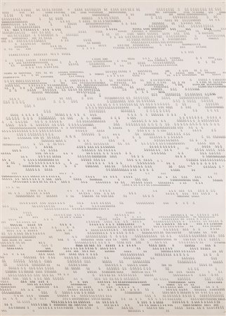 Dadamaino (1935-2004) Alfabeto della Mente Lettera 15, 1980 china su...